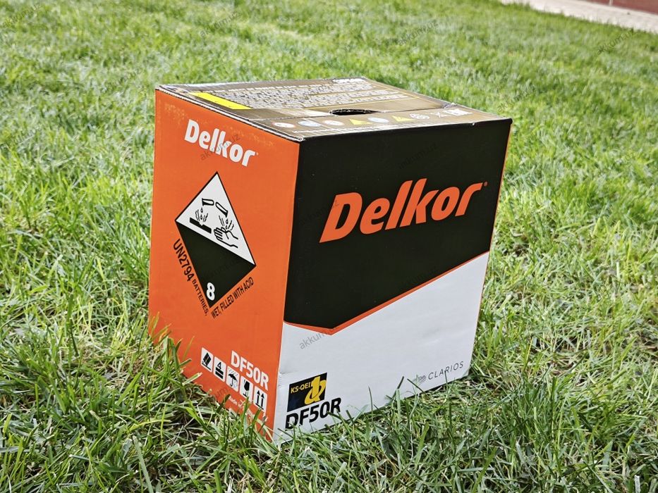 Аккумулятор DELKOR DF50L/R 50Ah BYD Song Plus (Champion)