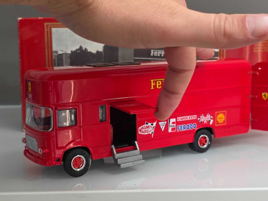 Macheta Auto 1/43 Old Cars OM 150 Rolfo Ferrari Racing Transporter