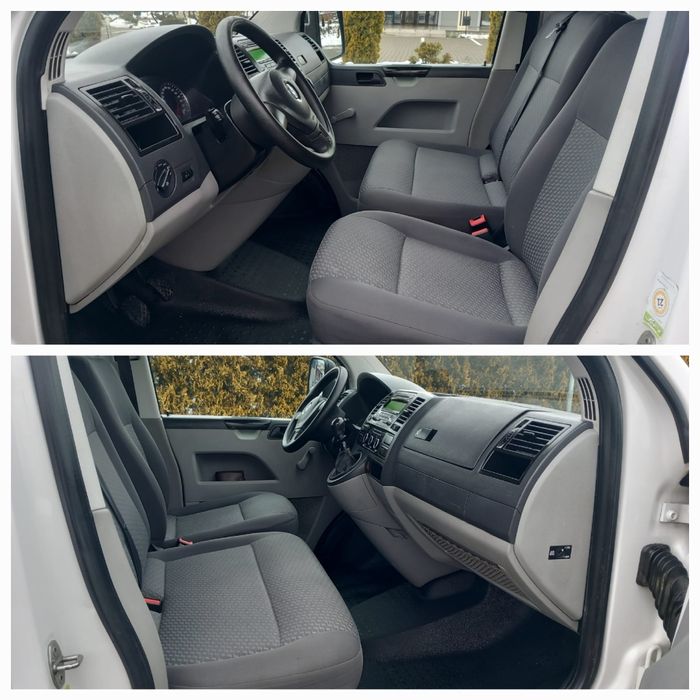 Vw T5 doka, 2.0 tdi,climă, ,2014 , transporter