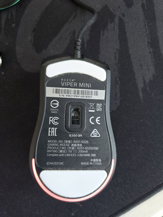 Геймърска мишка Razer Viper Mini – използвана