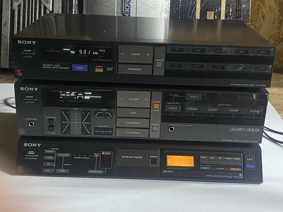 Sistem audio Sony Legato Linear TA AX 410 Rara