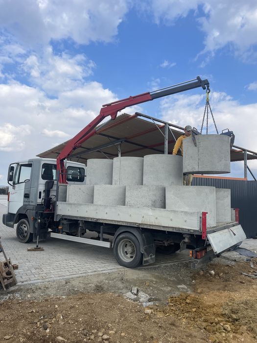 Tuburi din beton pentru fântânii