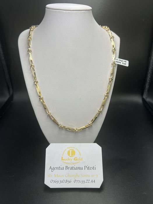 Lant aur 14 17,28 gr lungime 60 cm cod 22819