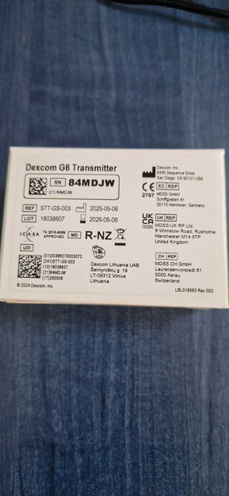 Vand Transmitter G6 , nou