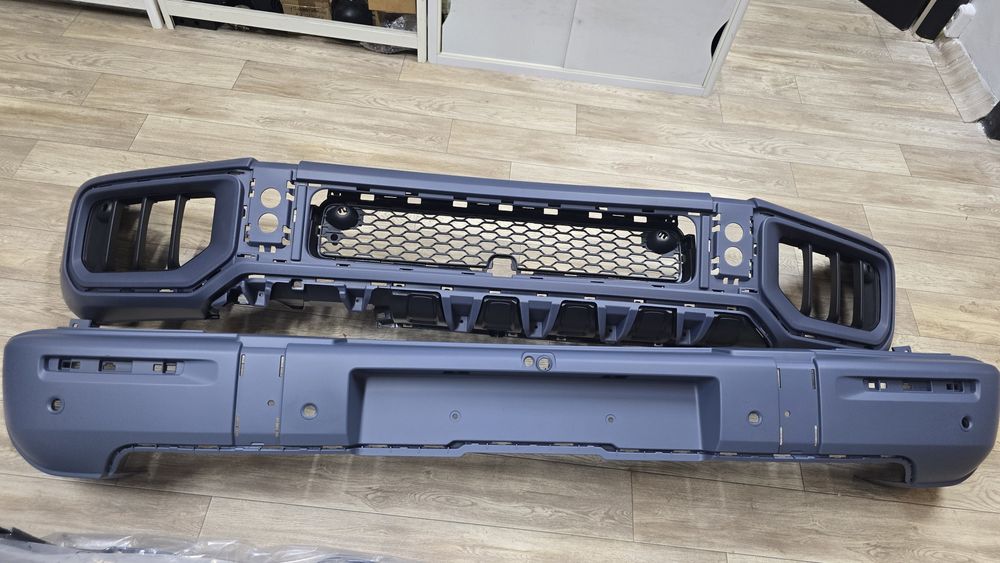Бампер передний и задний от рестайлинг W465 на W464 mercedes, G63amg