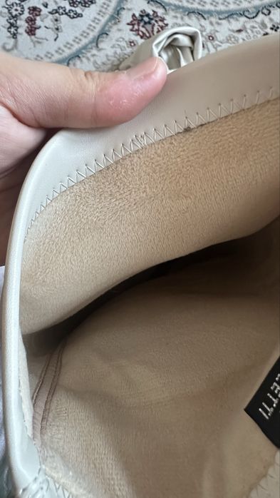 Сапоги Белые С каблуком есть ТОРГ