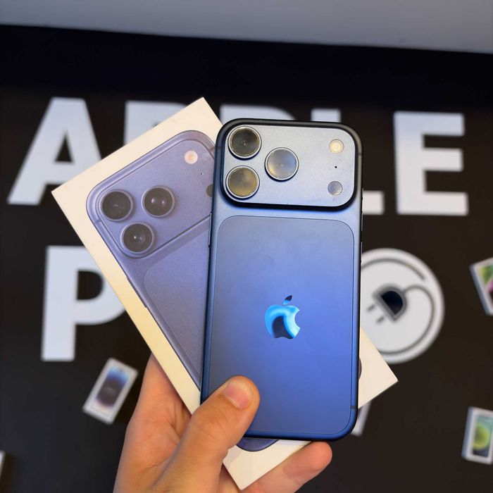 iPhone 17 Pro 512Gb Deep Blue 100% Baterie + 24 Luni Garanție/ Apple Plug