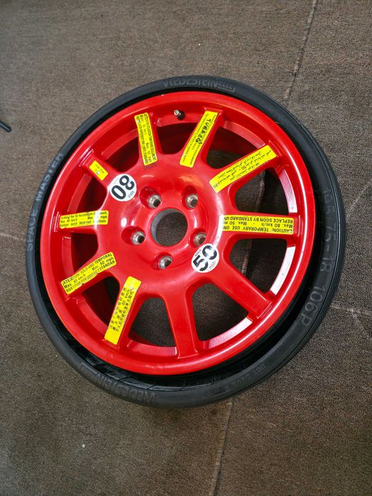Roata Rezerva SLIM Space-Master 4x4 - 5x130 18'' - OEM VW Touareg / AUDI Q7 / Porsche Cayenne - NOUA !