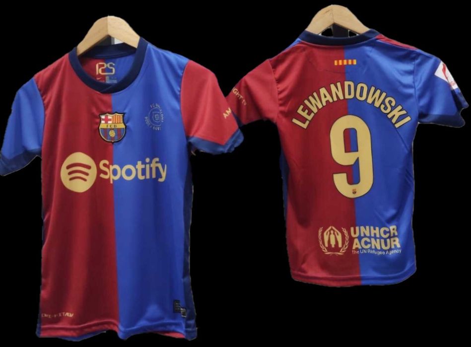 Екип Левандовски 2025 Барселона новия детски екип комплект с чорапи