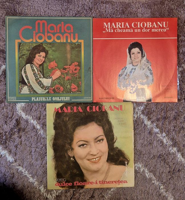 Discuri Maria Ciobanu- 3 bucăți