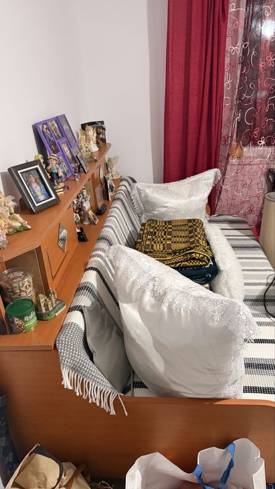 Pat extensibil cu lada