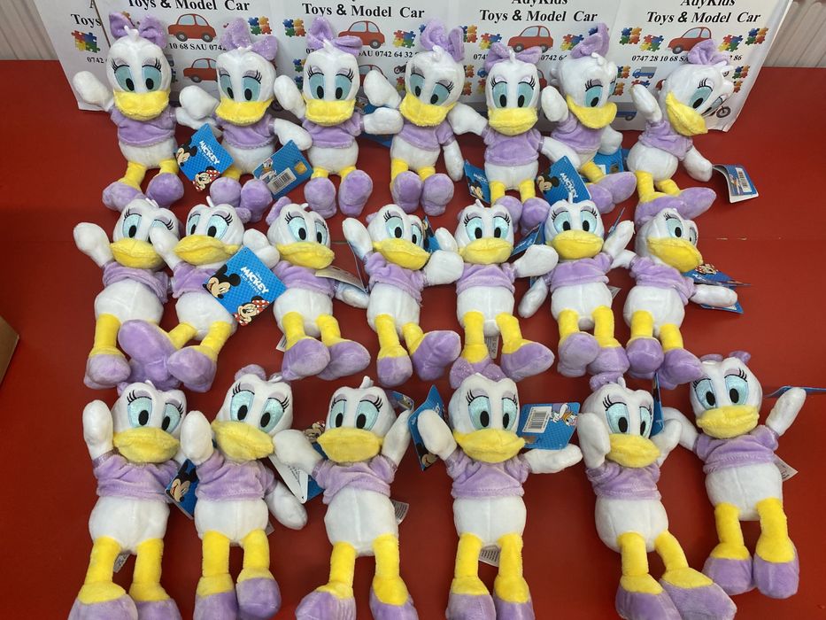 DAISY jucărie din pluș 20 cm originală Walt Disney cu etichetă