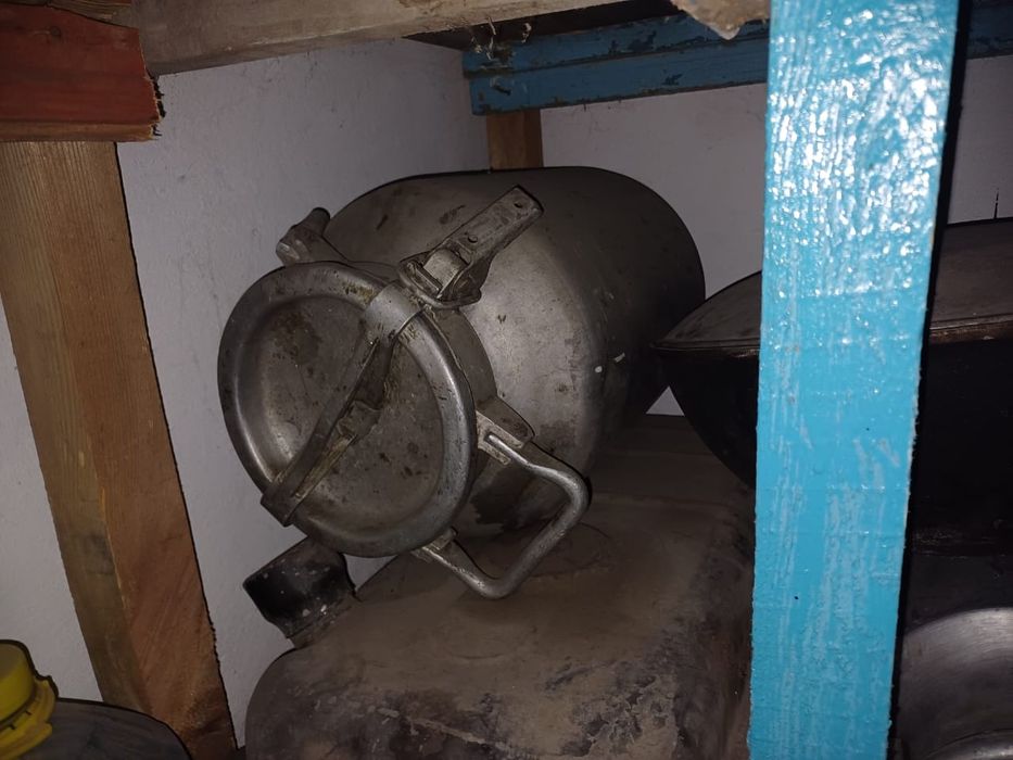 Фляга 25л алюминиевая чистая