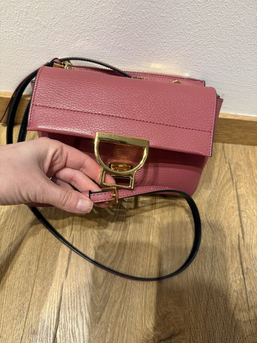 Vand COCCINELLE geanta crossbody piele Arlettis-culoare ROSE