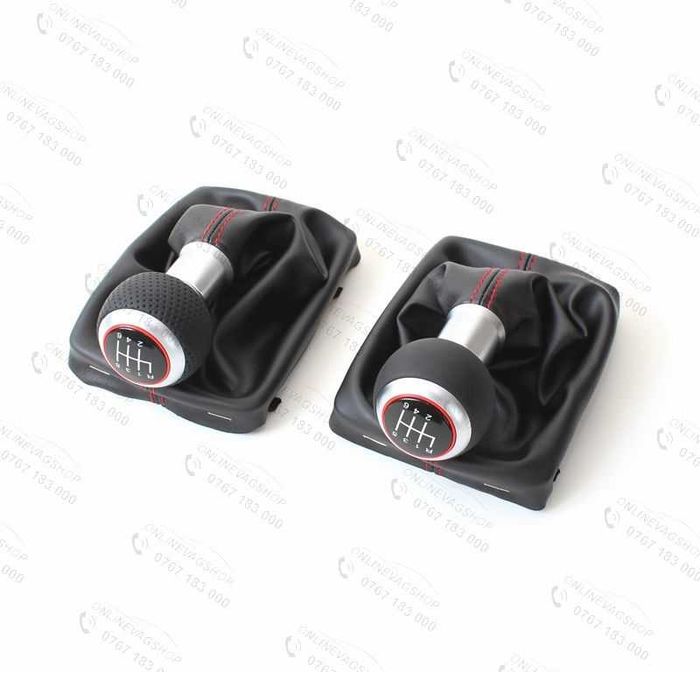 Nuca piele S-line cu manson schimbator Audi A4 B8, B8,5, A5,A6 4F ,Q5