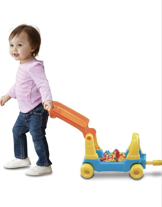 Играчка Vtech влакче за сядане, проходилка и занимателен център