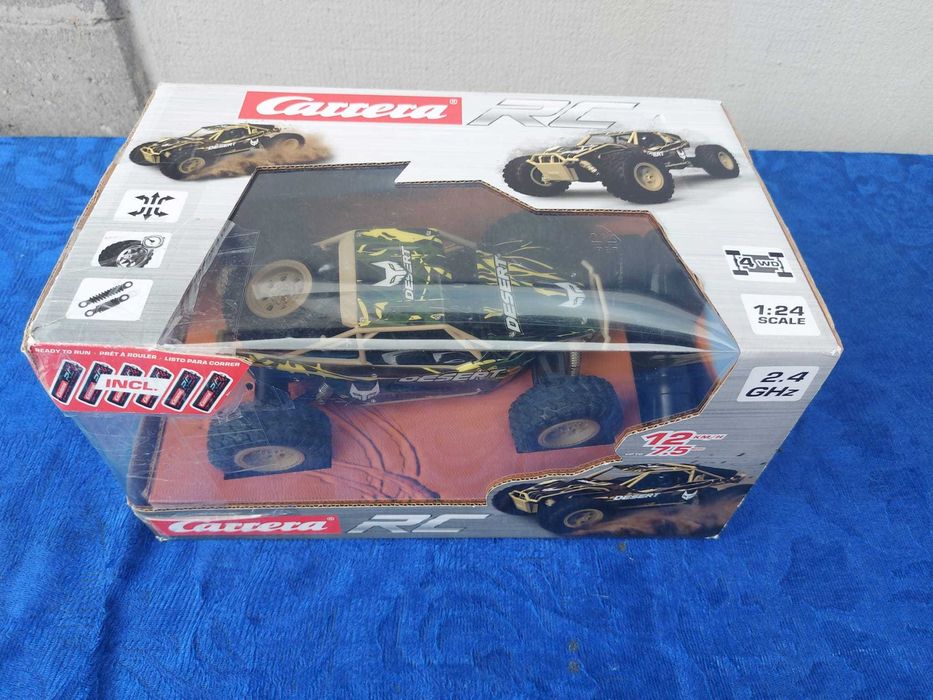 Masina Telecomanda Desert Truck, Plastic, 6 ani+, 12km/h, Verde