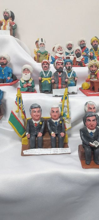 Haykallar Gamma plastillindan 60 gradusgacham erimaydi