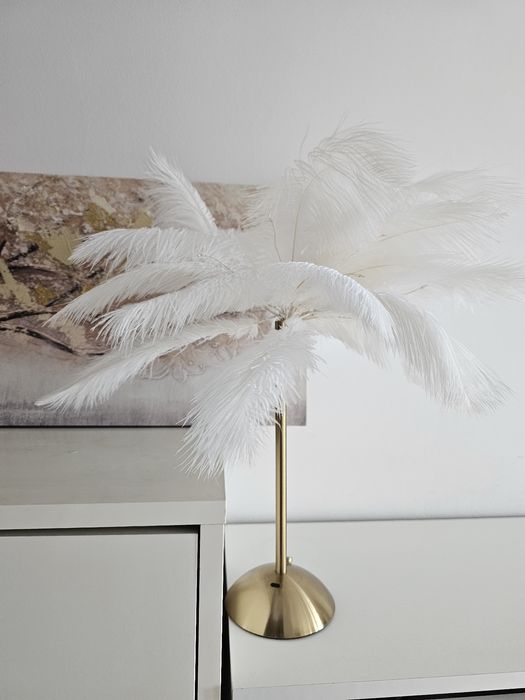 Lampă de birou din puf