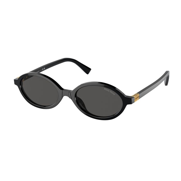 Miu Miu MU 04ZS 1AB5S0 Black - Women's Sunglasses 50mm