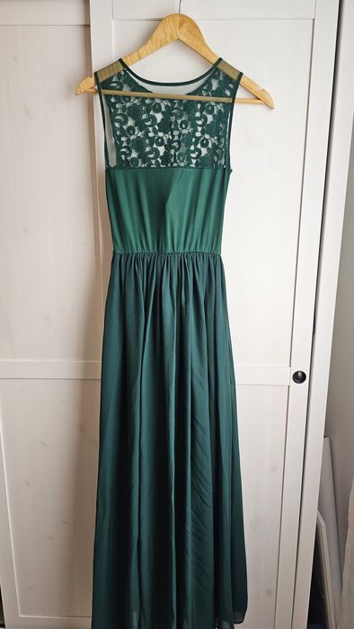Rochie nunta verde