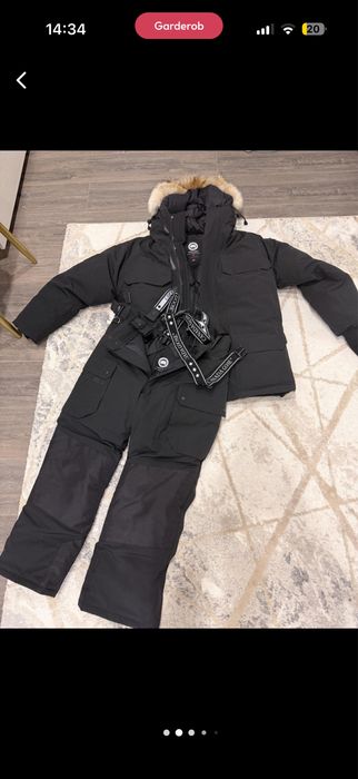 Пуховик и штаны Canada Goose канада гус