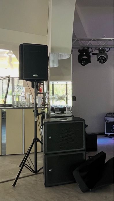 Boxe RCF Sub 8004 si RCF Hdl 20