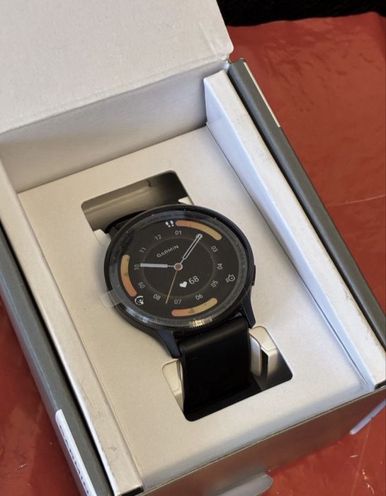 КАТО НОВ 45mm Garmin Venu 3 AMOLED Гаранция Technopolis Black