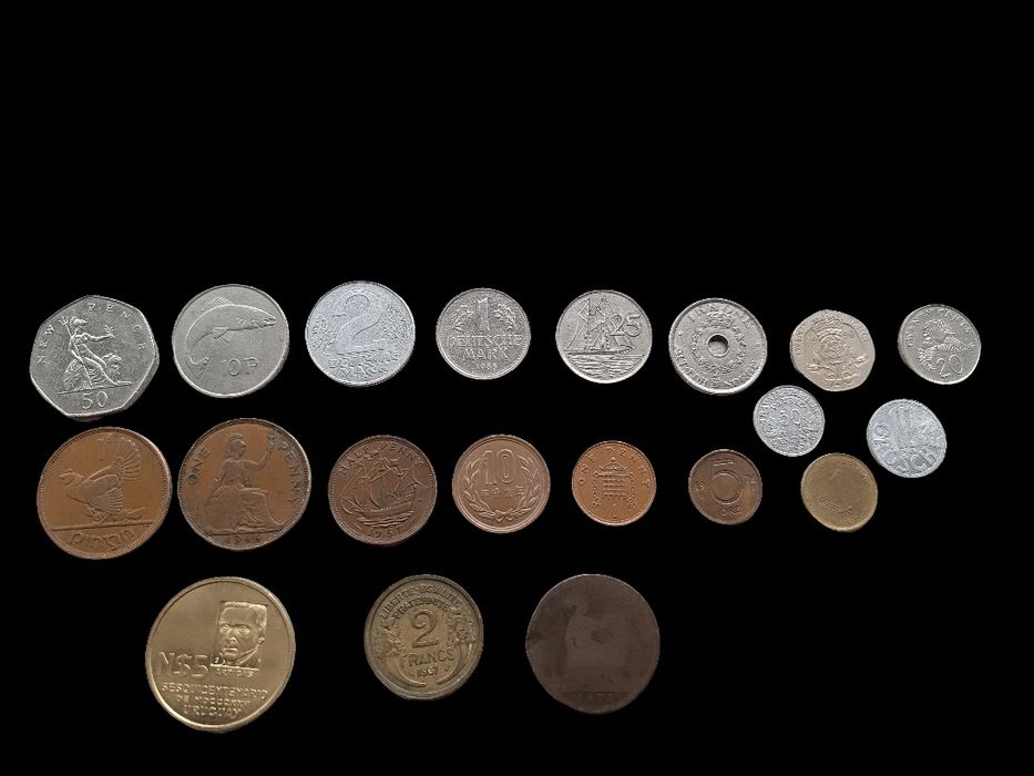 Монеты разных стран и эпох