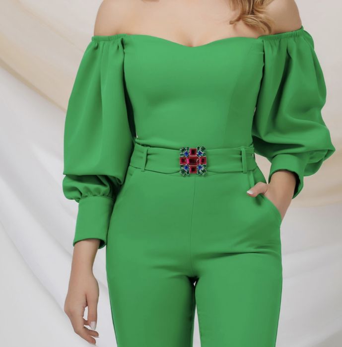 Vand set elegant  verde din 2 piese