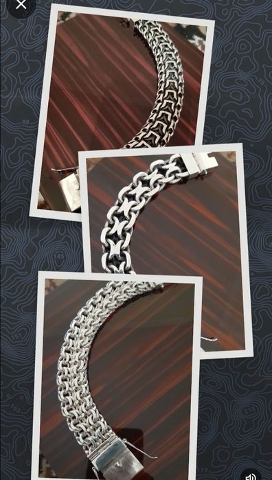 Браслет, серебро 925 пр.