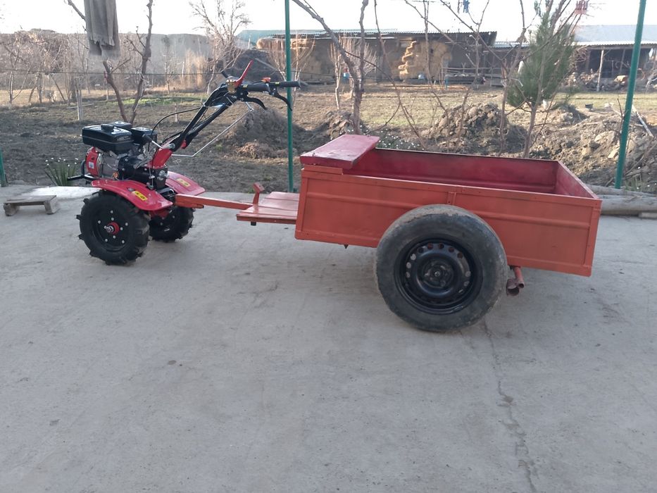 Мотоблок прицепи билан