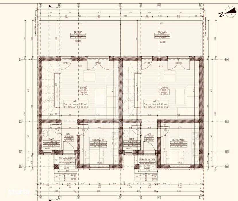 Casa insiruita cu 3 camere,2 bai,constructie noua,Giroc