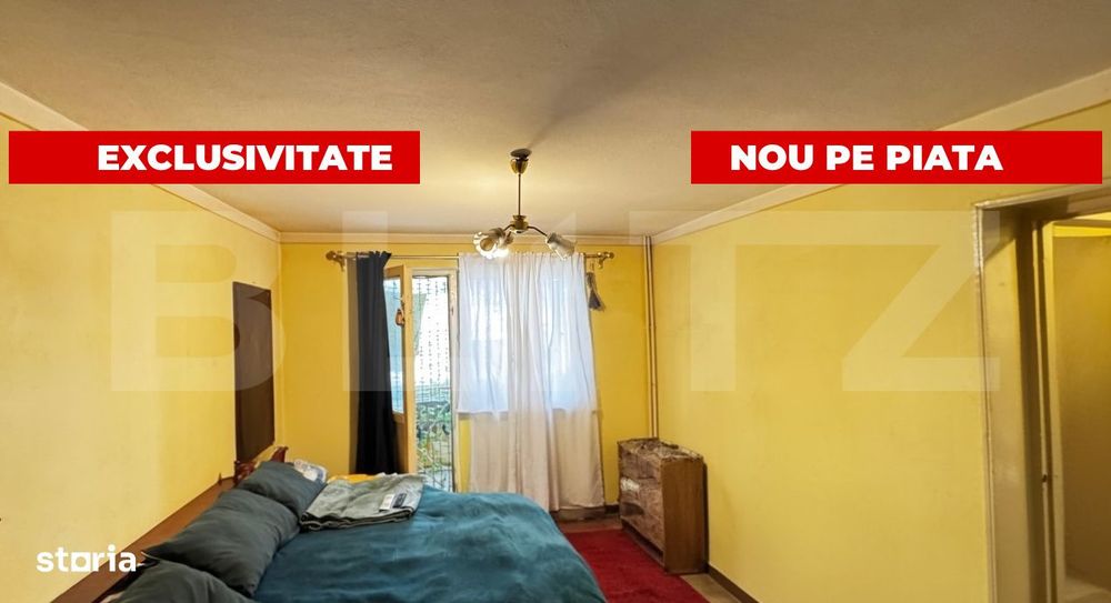 Apartament cu 2 camere, 36.50 mp, zona Cetate — fotografia 1