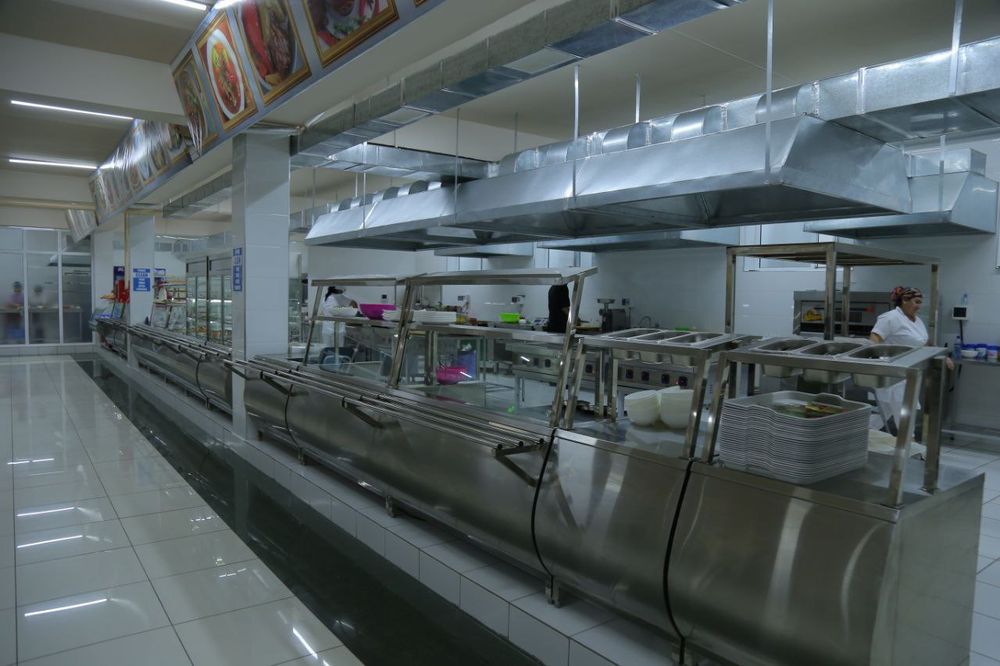 Линия раздачи мармит