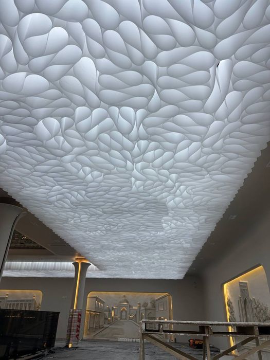 3D shift yorigich tolqinli led diffuzor