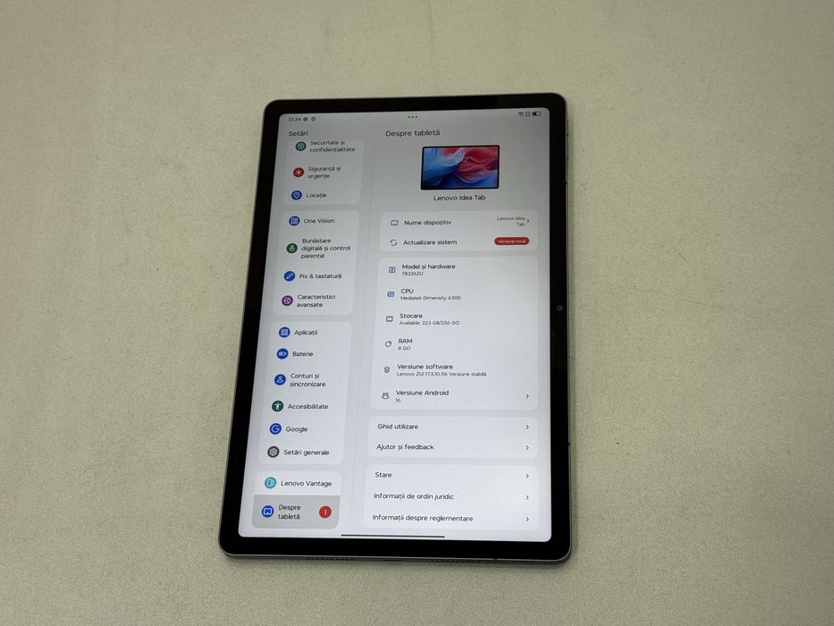 Tableta Lenovo Idea Pad, 11”, 256 gb, 8 gb ram, 5G, Noua!