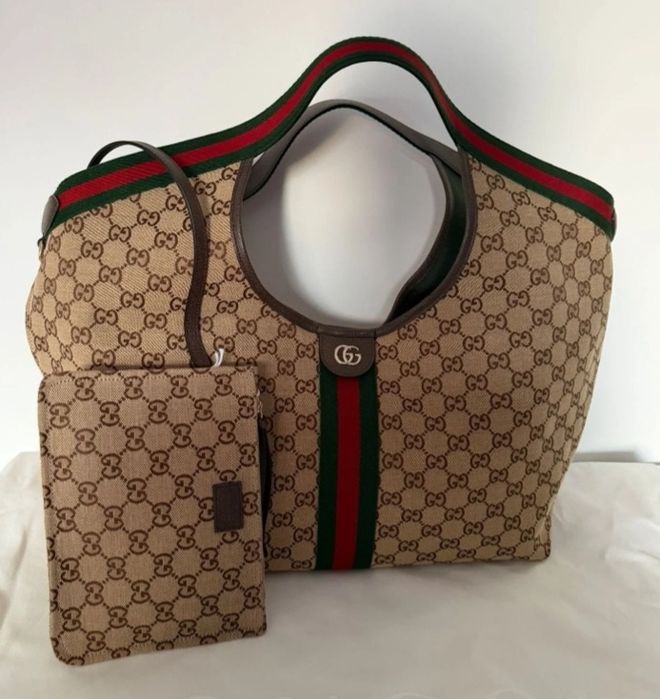 Gucci Bloom Pauch/Gucci tote/Gucci giglio