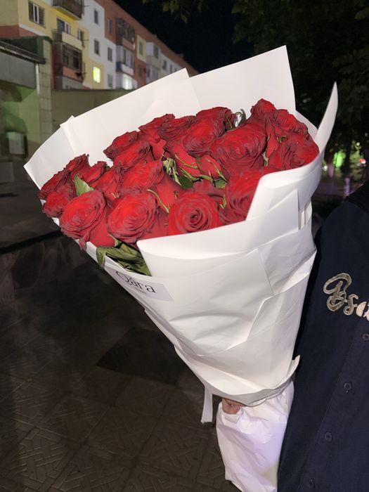 цветы только полученные