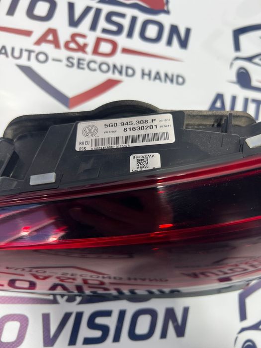 Set/Retrofit OEM Stopuri/Triple Full Led Dynamic Vw Golf 7 Facelift