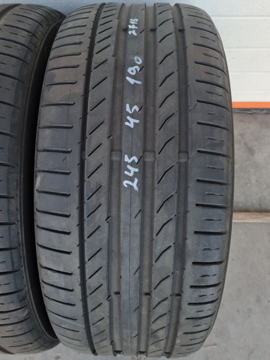 Летни гуми 2 броя CONTINENTAL ContiSportContact5 245 45 R19 дот 2816
