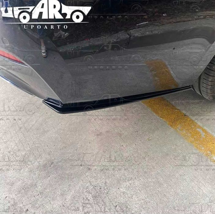 Extensii Splitere Prelungiri Bara Spate BMW G30 G31 M5 F90, Negru Lucios