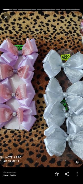 Бантики детские для девочек