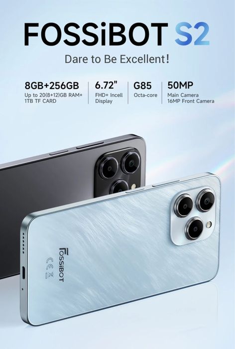 * PROMO цена * Смартфон - Fossibot S2 * ТОП състояние нов!