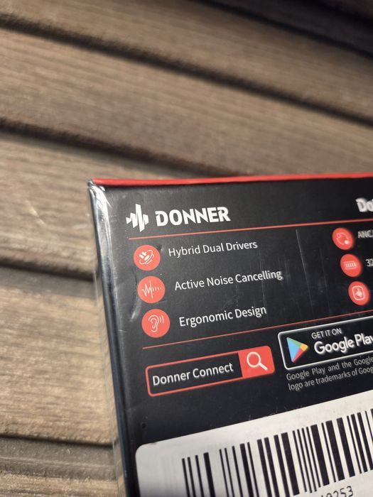 Căști Wireless Donner Dobuds ONE ANC, Bluetooth 5.2, 32h Autonomie, Noi Sigilate
