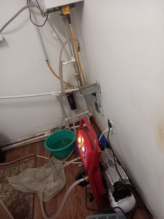 Промывка системы отопления