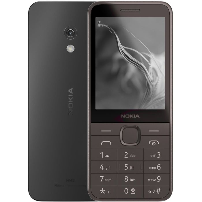 Telefon cu taste Nokia 235 (2024), 2.8, Dual SIM, 4G, Black