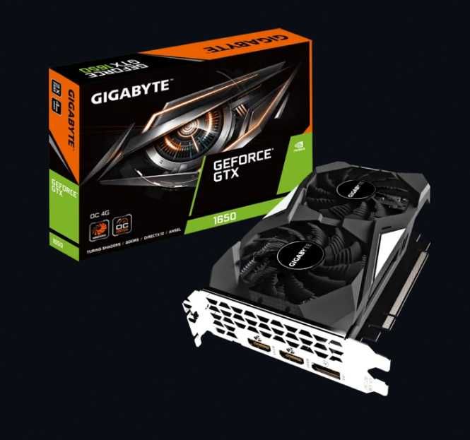 Vând Placă Video Gigabyte GeForce GTX 1650 OC Edition, 4GB