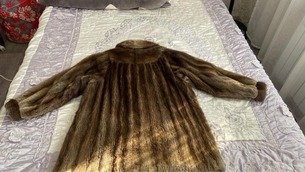 Шуба бобр 50 размер