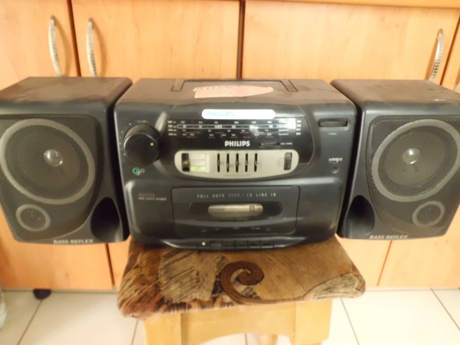 Vand radiocasetofon Philips